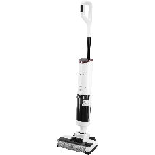 Пылесос моющий Vitek VT-FW11PRO белый/черный, питание от аккумулятора, 120 Вт, уборка сухая/влажная, пылесборник 0.68 л
