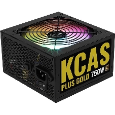 Блок питания Aerocool/Formula KCAS PLUS GOLD 750W (750W, ATX v2.4, APFC, Fan ARGB 12cm, 80+ Gold, Retail)