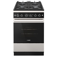 Плита газовая Gefest 5500-02 0069 серебристый/черный, конфорок 4 шт, духовка 52 л, 50 см x 85 см x 58.5 см
