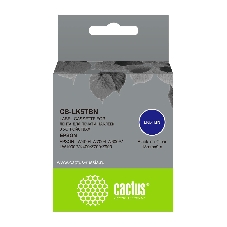 Картридж ленточный Cactus CS-LK5TbN черный для Epson LW400/LW700/LW600P/LW1000P/K400/Z700/Z900