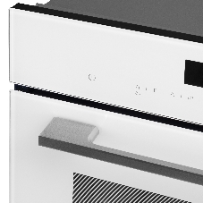 Духовой Шкаф электрический с паром Maunfeld MCMO5016STGW, 50л, дверца с 2 стеклами, белый