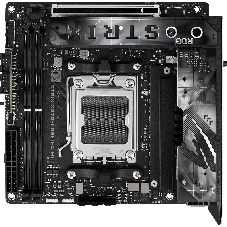 Материнская плата ASUS ROG STRIX X870-I GAMING WIFI, AM5, AMD X870, 2xDDR5, 2xSATA, 2xM.2, 1xPCIe 5.0 x16, HDMI, 1x2.5Gb LAN, USB Type-C, 2x3.5 мм, 7.1, mini-ITX