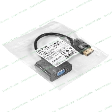 Кабель-переходник DisplayPort-VGA ExeGate EX-DPM-VGAF-0.2 (20M/15F, 0,2м)