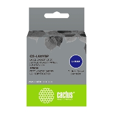 Картридж ленточный Cactus CS-LK6YBP черный шрифт, желтый фон (24 мм, 9 м) для Epson LW700/LW600P/LW1000P/Z700/Z900