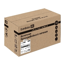 Источник бесперебойного питания ExeGate Smart LB-2200.LCD.AVR.8C13.USB (2200VA/1300W, цветной LCD, AVR, 8*C13, USB, батарея 12V 9Ah - 2 шт., металлический корпус, Black)
