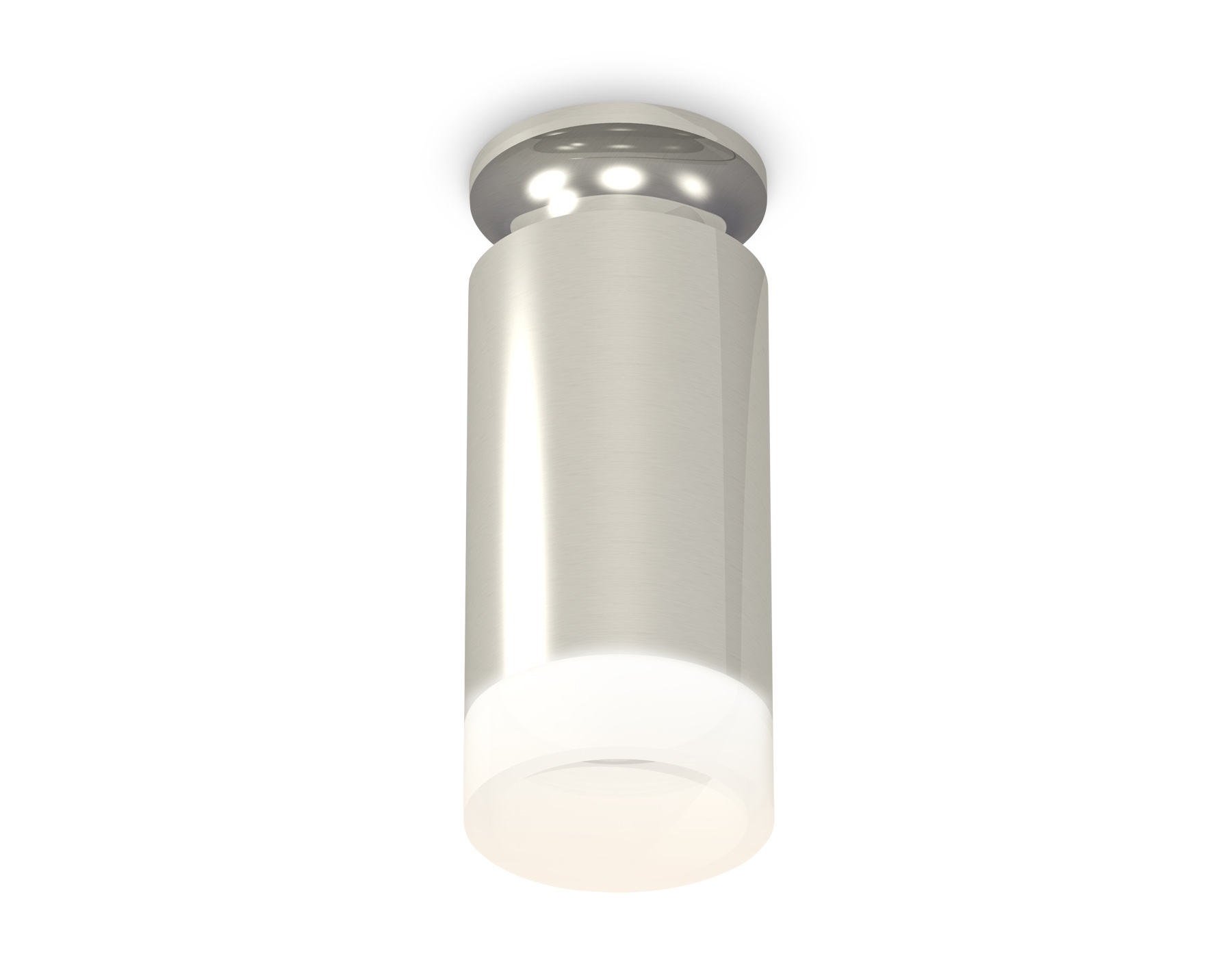 Светильник Ambrella Light XS6325081 PSL/FR серебро полированное/белый матовый MR16 GU5.3 (N6903, C6325, N6248)