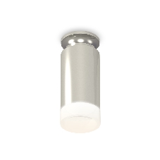 Светильник Ambrella Light XS6325081 PSL/FR серебро полированное/белый матовый MR16 GU5.3 (N6903, C6325, N6248)