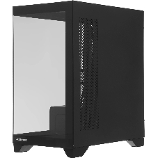 Компьютерный корпус Accord ACC-350-02B черный без БП mATX 1x120мм 1xUSB 2.0 1xUSB 3.0 1xUSB3.1 audio