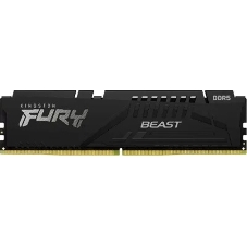 Оперативная память Kingston Fury Beast Expo, DDR5, 8Gb (1x8Gb), 6000MHz, CL30, DIMM, с радиатором, черный