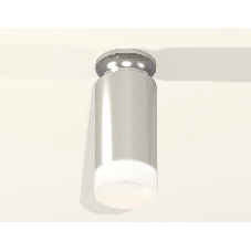 Светильник Ambrella Light XS6325081 PSL/FR серебро полированное/белый матовый MR16 GU5.3 (N6903, C6325, N6248)