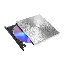 Оптический привод DVD-RW Asus SDRW-08U9M-U серебристый USB slim ultra slim M-Disk Mac внешний RTL