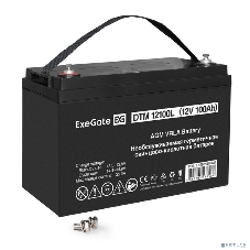 Аккумуляторная батарея ExeGate DTM 12100L (12V 100Ah, болт М6)