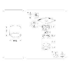Светильник Ambrella light TN6550 WH белый IP44 GX53 max 15W D82*60