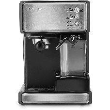 Кофеварка рожковая Vitek VT-1514 (BK) нержавеющая сталь/черный, исп. кофе - молотый, 1.65 л, 1238 Вт, 15 бар