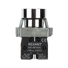 Кнопка Rexant XB2 красная NC