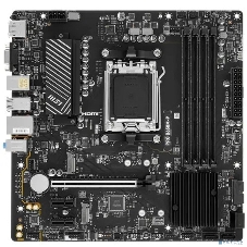 Материнская плата MSI PRO B650M-P, AM5, AMD B650, 4xDDR5, 4xSATA, 2xM.2, 1xPCI-E 4.0 x16, 2xPCI-E 4.0 x1, 1xHDMI, 1xDP, 1xVGA, 1x2.5Gb LAN, 2xUSB 3.2 Gen 1, 2xUSB 3.2 Gen 2, 3x3.5 мм, 7.1, Micro-ATX