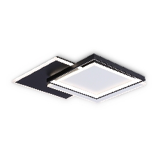 Светильник Ambrella light FA7723 WH/BK белый/черный 3000K-6400K 82W 500*500*70 (ПДУ РАДИО 2.4G)