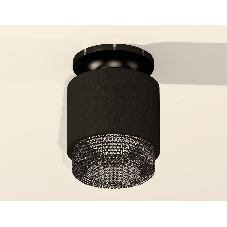 Светильник Ambrella Light XS7511062 SBK/PBK/BK черный песок/черный полированный/тонированный MR16 GU5.3 (N7926, C7511, N7192)