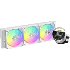 Система охлаждения Ocypus Sigma L36 WH ARGB, 360мм, LCD Pump 2.4