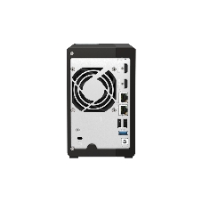 SMB QNAP TS-253E-8G NAS, 2-tray w/o HDD. 2xHDMI-port. 4-core Celeron J6412 2-2.6 GHz, 8Gb DDR, 2x2.5Gb LAN, 2 x M.2 2280 PCIe Gen 3 x2, 2x USB 3.2 Gen 2 (10Gbps) Port, 2x USB 2.0 port