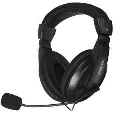 Проводные наушники Smartbuy Commando черный, полноразмерные, Jack 3.5 мм