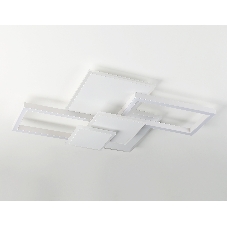 Потолочный светодиодный светильник Ambrella light FA1031/5 WH белый 95W 3000K-6400K 705*500*95 (ПДУ ИК)