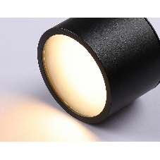 Светильник Ambrella light TN6551 BK черный IP44 GX53 max 15W D82*60