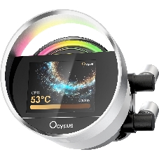 Система охлаждения Ocypus Sigma L36 WH ARGB, 360мм, LCD Pump 2.4