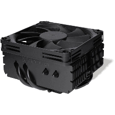 Кулер для процессора CPU Cooler Noctua NH-L9x65 chromax.black (95W, 4-pin PWM, 65mm, Al/Cu, 2x6mm, 1x92x92x14mm, 33.84CFM, 23.6dBA, 2500RPM, S: 1954/1851/1700/115X/1200/AM4/AM5, Black)