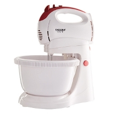 Миксер Delta LUX DL-5071C белый/розовым
