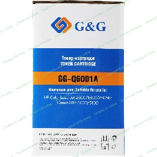 Картридж лазерный G&G GG-Q6001A голубой (2000 стр.) для HP CLJ 1600/2600/2605N, LBP 5000/5100