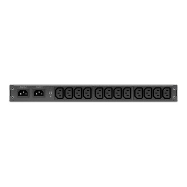 Распределитель питания APC Netshelter Rack Automatic Transfer Switch, 1U, 10A, 230V, C14 IN, 12 C13 OUT, 50/60Hz