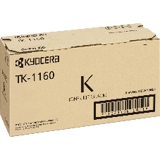 Картридж лазерный Kyocera TK-1160 (1T02RY0NL0) черный для P2040dn/P2040dw 7200 стр.