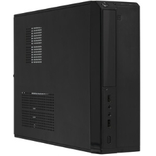 Компьютерный корпус Desktop ExeGate MI-207U-300W-8 (miniITX/mATX, БП M300 с вент. 8см, 1*USB+1*USB 3.0, аудио, черный)