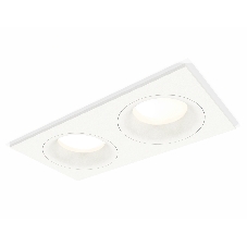Комплект встраиваемого светильника Ambrella light XC7635001 SWH белый песок MR16 GU5.3 (C7635, N7010)
