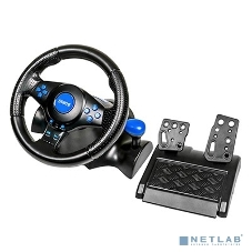 Игровой руль Dialog GW-130VR Dialog Fast Drive - 2 педали, рычаг ПП, PC USB