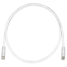Патч-корд TX6 PLUS UTP PANDUIT UTPSP0.5MY, Cat.6, с модульными разъемами TX6 PLUS на обоих концах, 0.5 м, белый