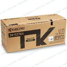 Картридж лазерный Kyocera TK-5270K (1T02TV0NL0) черный для M6230cidn/M6630cidn/P6230cdn 8000 стр