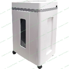 Шредер Office Kit S200TSCD 0,8x1 белый (секр.P-7) фрагменты 6лист. 25лтр. скобы пл.карты CD