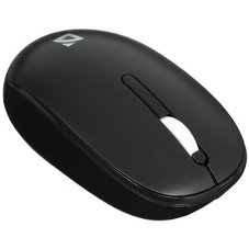 Мышь беспроводная Defender Smart MM-396 черный, 1600 dpi, радиоканал, Bluetooth, USB, кнопки - 3