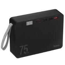 Внешний аккумулятор HOCO (6931474779175) J94 Overlord 22.5W fully compatible PB 75000mAh (черный)