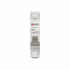 Выключатель автоматический модульный 1п 40А C 4.5кА ВА 47-63N PROxima EKF M634140C