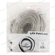 Патч-корд UTP Cablexpert cat.5e, 50м, литой, многожильный, серый