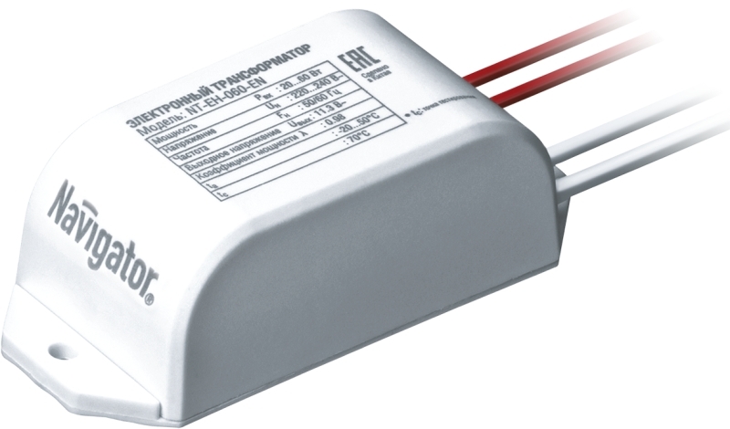 Трансформатор Navigator NT-EH-060-EN 12В 60 Вт