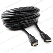 Кабель HDMI Cablexpert CC-HDMI4L-20M, 20м, v2.0, 19M/19M, серия Light, черный, позол.разъемы, экран, пакет