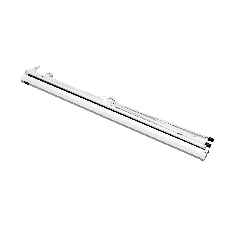 Экран 150x150 см TriScreen 1:1 напольный рулонный белый84' Matt White (MW), черный корпус