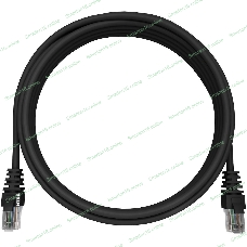 Патч-корд NTSS NTSS-PC-UTP-RJ45-5e-1.0-LSZH-BL NTSS-PC-UTP-RJ45-5E-1.0-LSZH UTP RJ-45 вил.-вилка RJ-45 кат.5E 1м черный LSZH (уп.:1шт) 26AWG