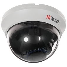 Внутренняя купольная 5Мп HD-TVI камера с ИК-подсветкой до 20м DS-T591(C) (3.6 мм)