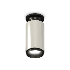 Светильник Ambrella Light XS6325100 PSL/PBK серебро полированное/черный полированный MR16 GU5.3 (N6902, C6325, N6121)