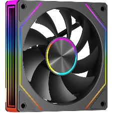 Вентилятор для корпуса Case Cooler PCCooler FG120 ARGb BK (120x120x25мм, 4-pin PWM, ARGb, 54CFM, 28.4dBA, 1800RPM, черный)